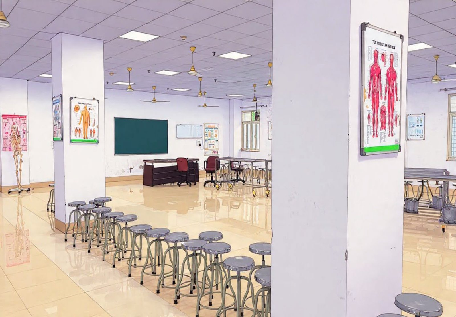 Campus life at RDASMC Ayodhya