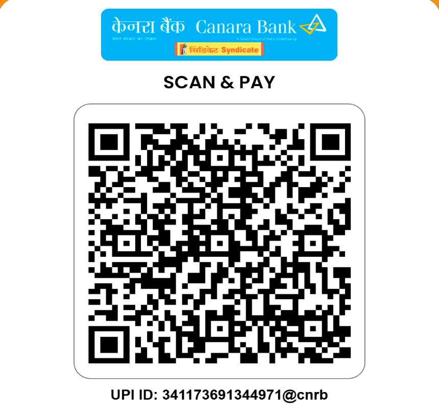 Canara Bank Scan & Pay QR code